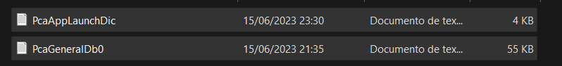 PCA Database